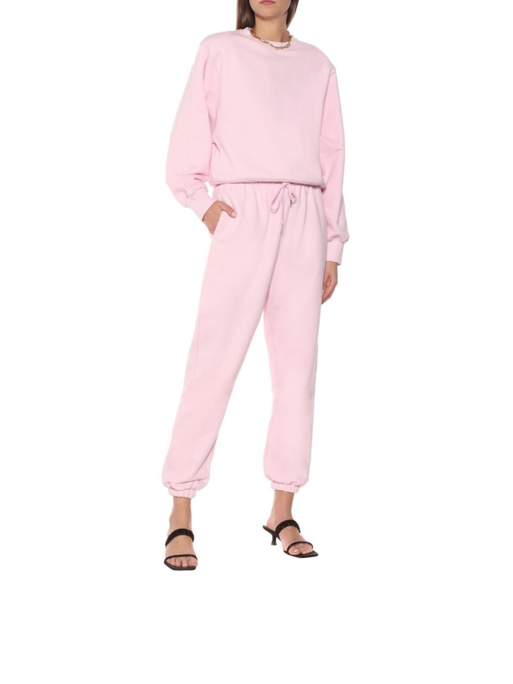 Frankie Shop Pink Sweatsuit Size S